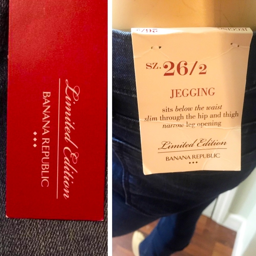 Banana Republic Denim Long Jegging Skinny Jeans  2 - Picture 8 of 8